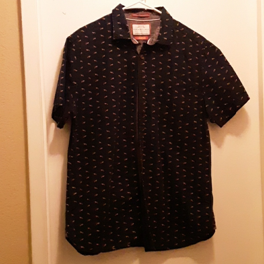 Mens Slim Fit button up shrit